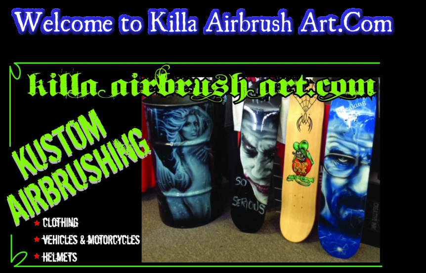 Killa Airbrush Art.com